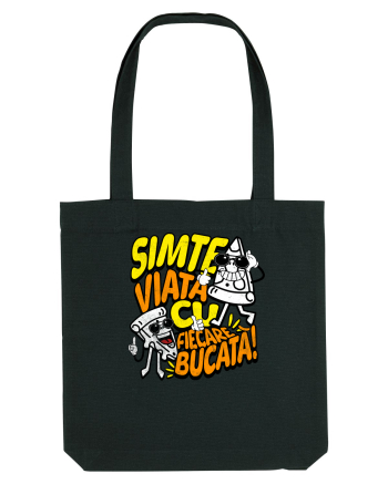 Cu pizza - Simte viața cu fiecare bucata Black
