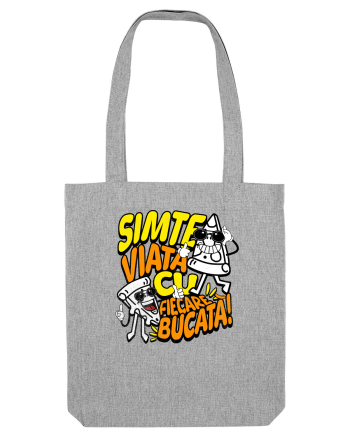 Cu pizza - Simte viața cu fiecare bucata Heather Grey