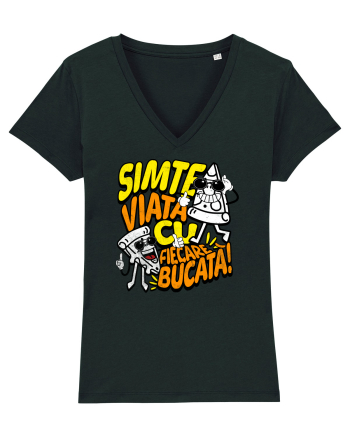 Cu pizza - Simte viața cu fiecare bucata Black