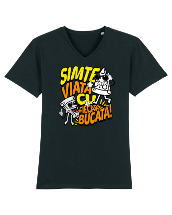 Cu pizza - Simte viața cu fiecare bucata Black