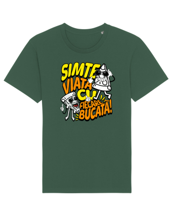 Cu pizza - Simte viața cu fiecare bucata Bottle Green