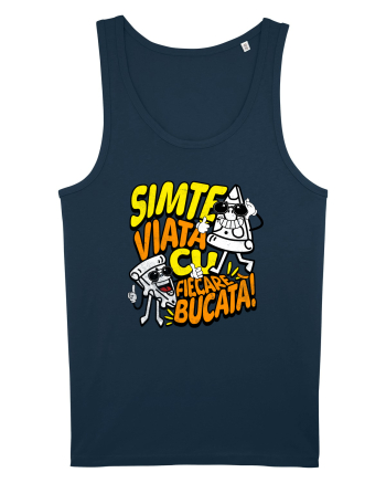 Cu pizza - Simte viața cu fiecare bucata Navy