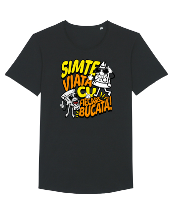 Cu pizza - Simte viața cu fiecare bucata Black