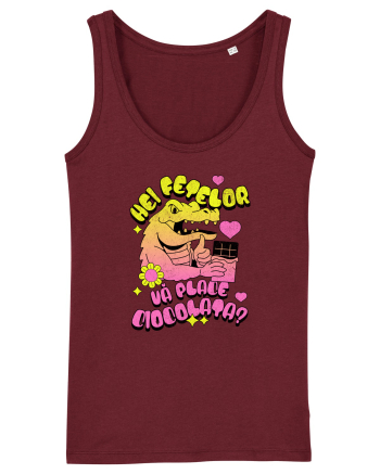 Crocodilul cuceritor Burgundy