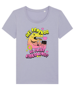 Crocodilul cuceritor Tricou mânecă scurtă guler larg fitted Damă Expresser