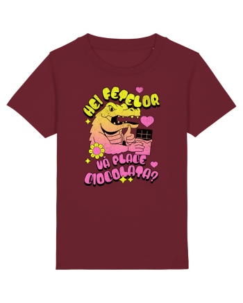 Crocodilul cuceritor Burgundy
