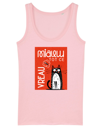 Cu pisici - Miau tot ce vreau  Cotton Pink