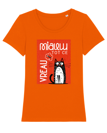 Cu pisici - Miau tot ce vreau  Bright Orange