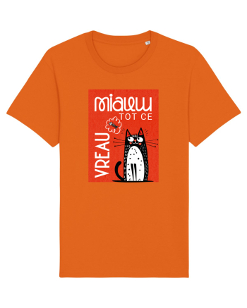 Cu pisici - Miau tot ce vreau  Bright Orange