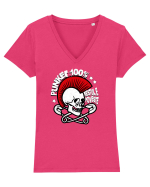 Punker - Restul e poveste Tricou mânecă scurtă guler V Damă Evoker