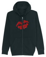 Cu Pupici - Pupa-ma cu foc Hanorac cu fermoar Unisex Connector