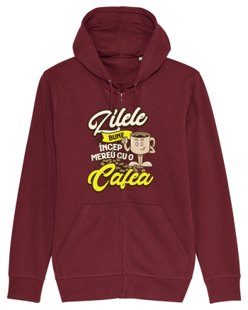 Cafea buna- Așa incep zilele bune Burgundy