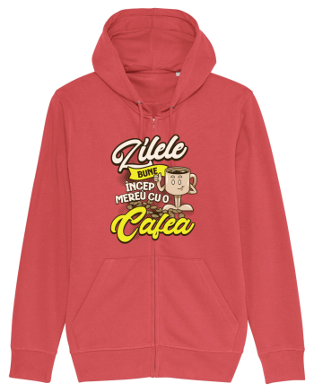 Cafea buna- Așa incep zilele bune Carmine Red