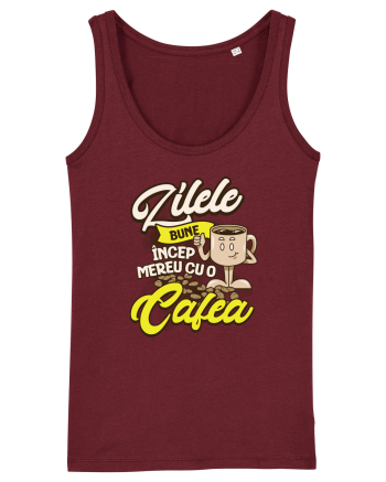 Cafea buna- Așa incep zilele bune Burgundy