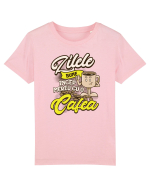 Cafea buna- Așa incep zilele bune Tricou mânecă scurtă  Copii Mini Creator