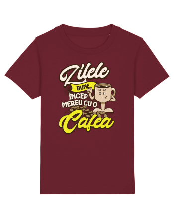 Cafea buna- Așa incep zilele bune Burgundy