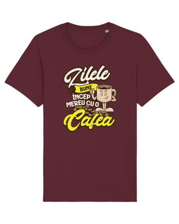 Cafea buna- Așa incep zilele bune Burgundy