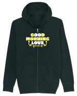 Good morning love  Hanorac cu fermoar Unisex Connector