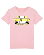 Good morning love  Tricou mânecă scurtă  Copii Mini Creator