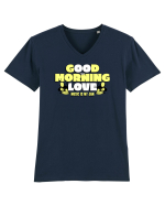 Good morning love  Tricou mânecă scurtă guler V Bărbat Presenter