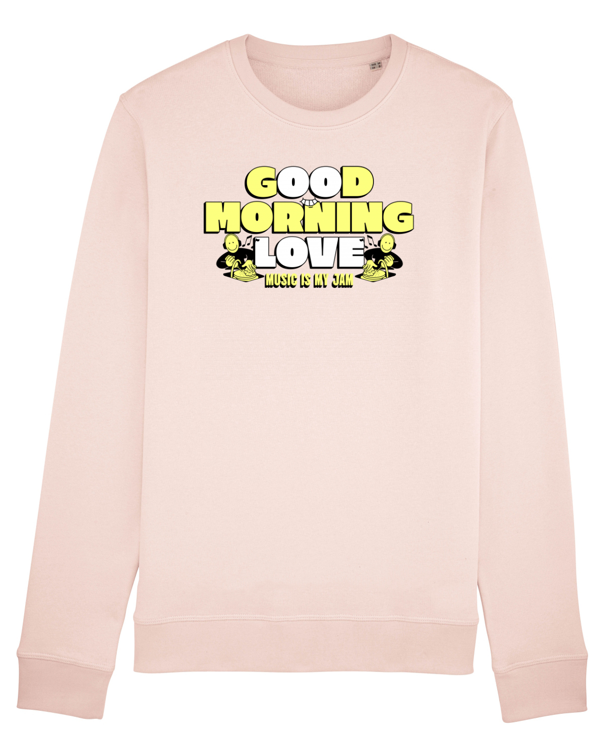 Bluză mânecă lungă Unisex Rise Candy Pink