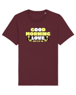 Good morning love  Tricou mânecă scurtă Unisex Rocker