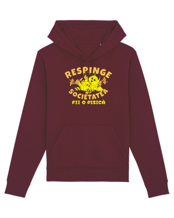 Atitudine de pisica Burgundy