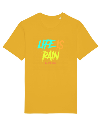 LIFE IS PAIN ...AU CHOCOLAT Spectra Yellow
