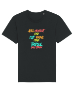 ACEL MOMENT CAND ESTI PRINS CITIND TRICOUL UNUI STRAIN Tricou mânecă scurtă Unisex Rocker