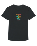 ACEL MOMENT CAND ESTI PRINS CITIND TRICOUL UNUI STRAIN 2 Tricou mânecă scurtă guler larg Bărbat Skater