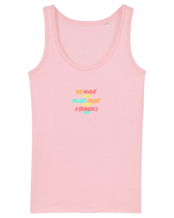 THAT MOMENT WHEN YOU GET CAUGHT READING A STRANGER`S SHIRT 2 Cotton Pink