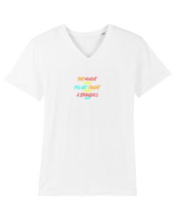 THAT MOMENT WHEN YOU GET CAUGHT READING A STRANGER`S SHIRT 2 White