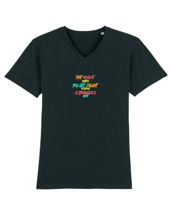 THAT MOMENT WHEN YOU GET CAUGHT READING A STRANGER`S SHIRT 2 Black