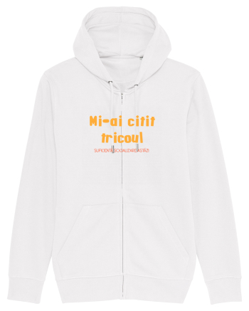 MI-AI CITIT TRICOUL, SUFICIENTA SOCIALIZARE ASTAZI White