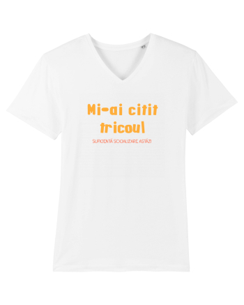 MI-AI CITIT TRICOUL, SUFICIENTA SOCIALIZARE ASTAZI White