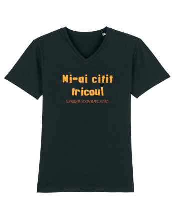 MI-AI CITIT TRICOUL, SUFICIENTA SOCIALIZARE ASTAZI Black