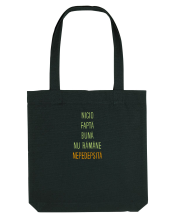 NICIO FAPTA BUNA NU RAMANE NEPEDEPSITA 2 Black