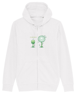 ITI BUBUIE MINTEA  Hanorac cu fermoar Unisex Connector
