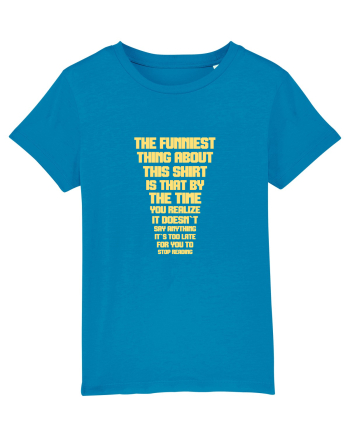THE FUNNIEST THING ABOUT THIS SHIRT IS THAT ... Azur