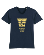 THE FUNNIEST THING ABOUT THIS SHIRT IS THAT ... Tricou mânecă scurtă guler V Bărbat Presenter