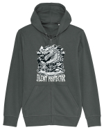 Dragon- silent protector Hanorac cu fermoar Unisex Connector