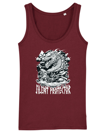 Dragon- silent protector Burgundy