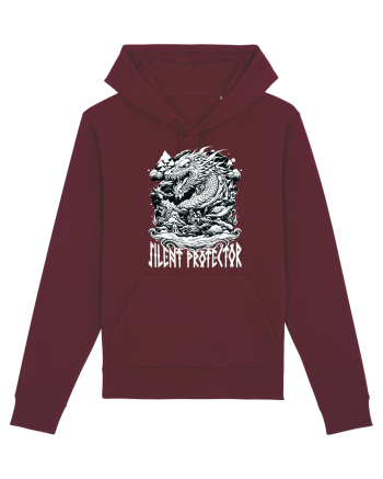 Dragon- silent protector Burgundy