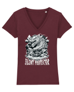 Dragon- silent protector Tricou mânecă scurtă guler V Damă Evoker