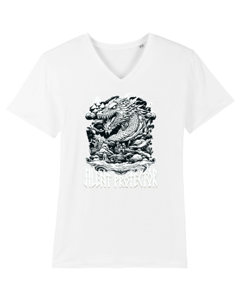 Dragon- silent protector White