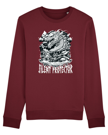 Dragon- silent protector Burgundy