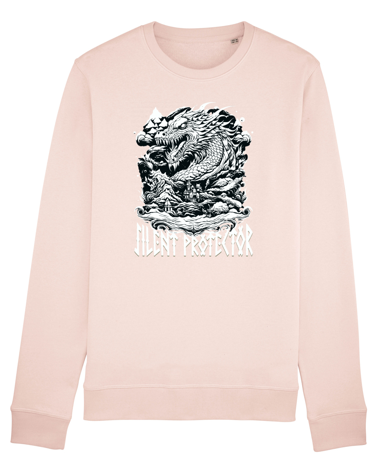 Bluză mânecă lungă Unisex Rise Candy Pink