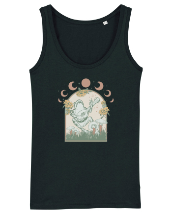 Cottagecore - frog Black