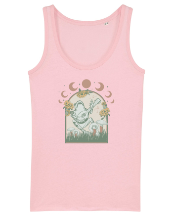 Cottagecore - frog Cotton Pink