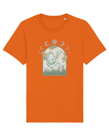 Cottagecore - frog Bright Orange